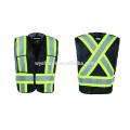 Canada 2015 new products black high visibility reflective safety vest